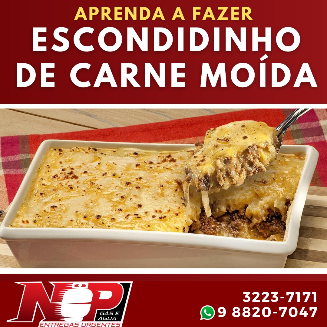 Leia mais sobre o artigo Receita de Escondidinho de Carne Moída!