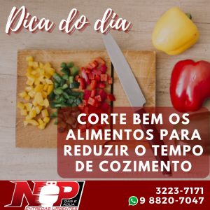 Leia mais sobre o artigo Dica Para Reduzir o Tempo de Cozimento!