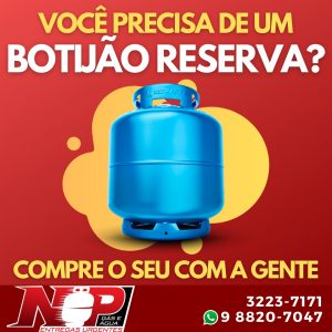 Leia mais sobre o artigo Botijão Reserva!