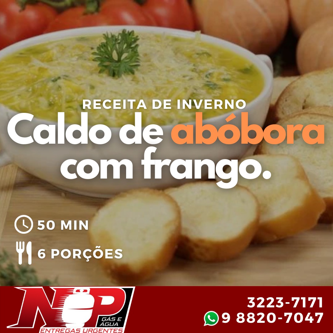 Leia mais sobre o artigo Caldo de Abóbora com Frango.
