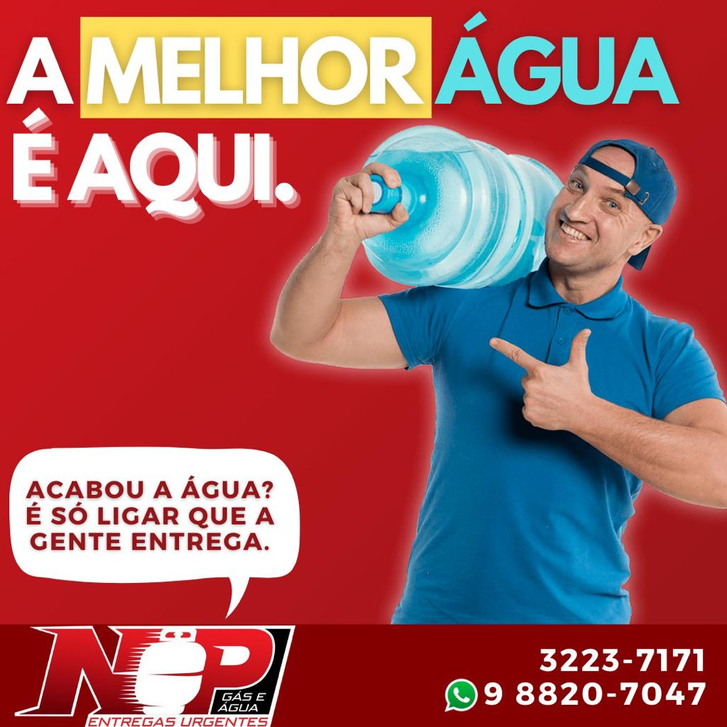 Leia mais sobre o artigo NP Tem a melhor água da cidade!!!