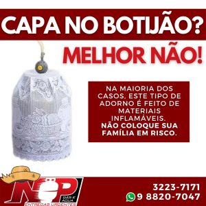 Leia mais sobre o artigo Capa no Botijão? Melhor não!