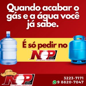 Leia mais sobre o artigo Quando acabar o gás e a água já sabe!
