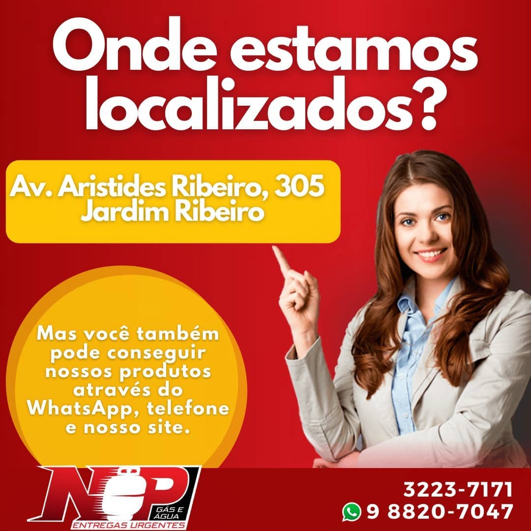 No momento, você está visualizando Precisou de gás e água aqui você encontra!!