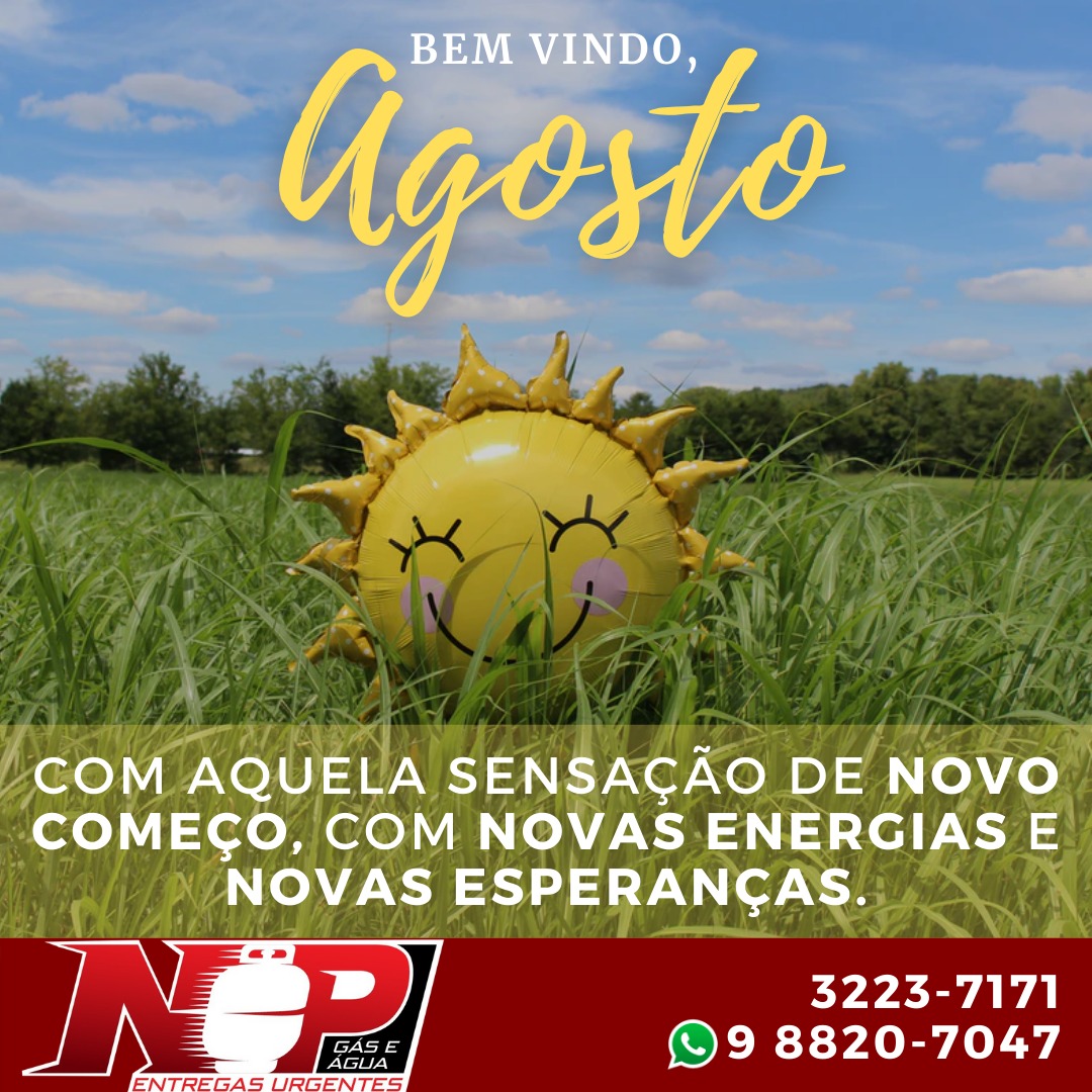 Leia mais sobre o artigo Vem agosto, seja bem-vindo! Que daqui em diante tudo seja renovação!
