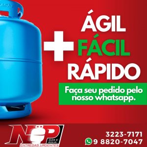 Leia mais sobre o artigo Fazer seu pedido de gás ficou ainda mais fácil!!