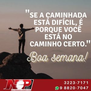 Leia mais sobre o artigo Ótima semana a todos!