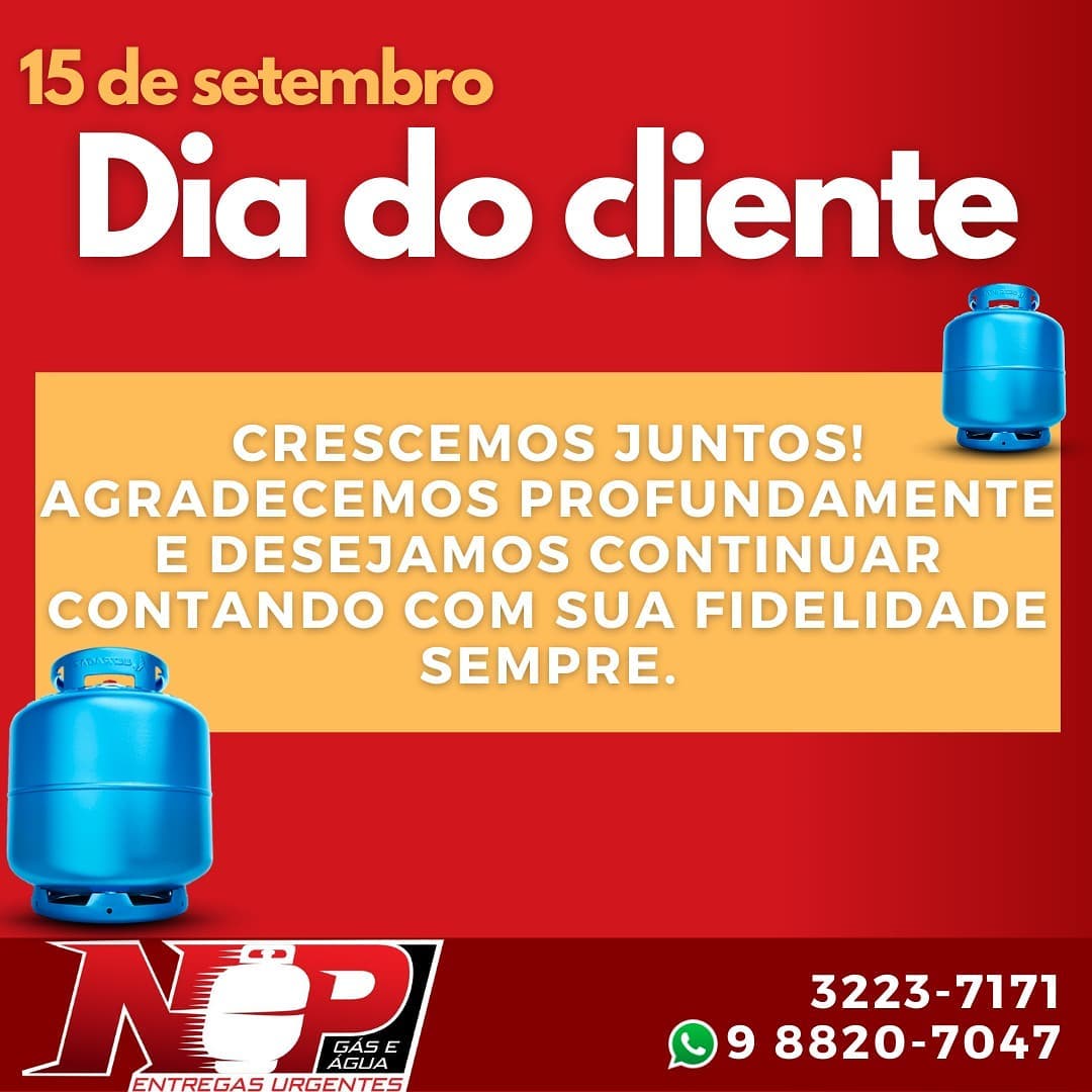 Leia mais sobre o artigo FELIZ DIA DO CLIENTE!!