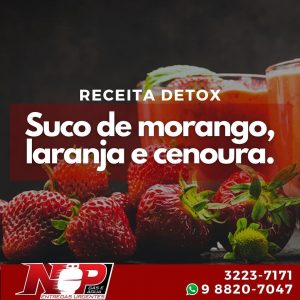 Leia mais sobre o artigo RECEITA DO DIA #PAJEUVERÃO