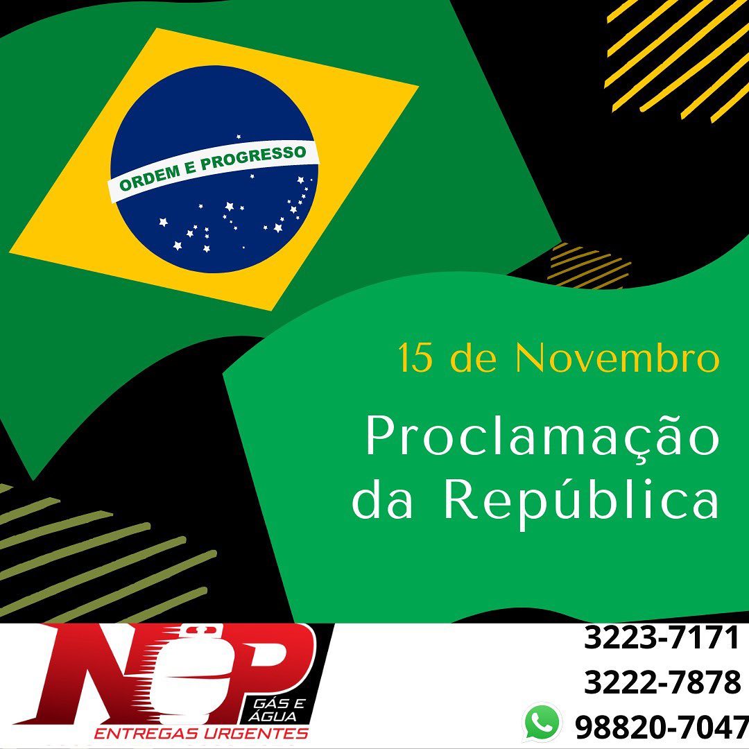 Leia mais sobre o artigo PROCLAMAÇÃO DA REPUBLICA!