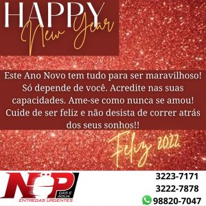 Leia mais sobre o artigo Feliz 2022!