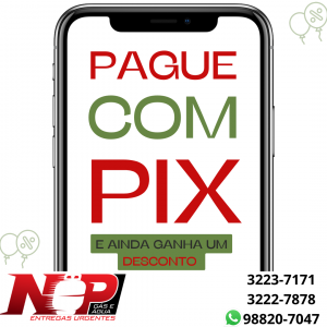 Leia mais sobre o artigo Faça seu pedido e pague com o Pix você ainda ganha um desconto especial!!