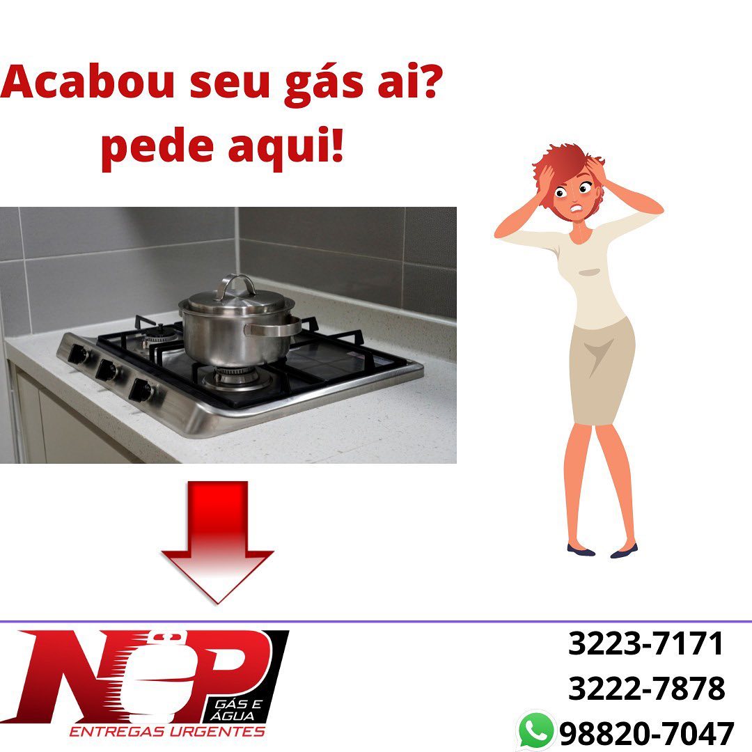 Leia mais sobre o artigo Não se desespere acabou seu GÁS peça aqui na NP GÁS!!