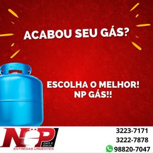 Leia mais sobre o artigo Peça seu gás no melhor!!