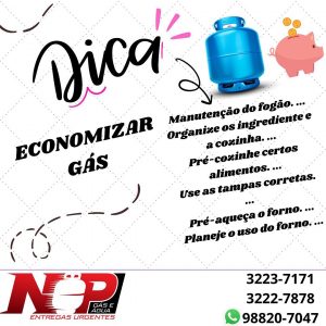 Leia mais sobre o artigo ECONOMIZE SEU GÁS!!