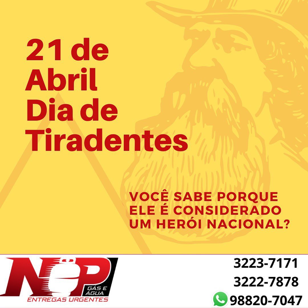 No momento, você está visualizando Dia de Tiradentes