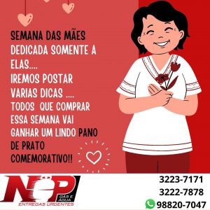 Leia mais sobre o artigo Semana dedicada somente para as mamães!!