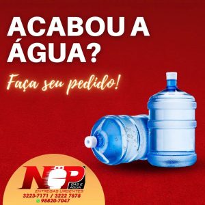 Leia mais sobre o artigo Acabou a água, faça seu pedido.