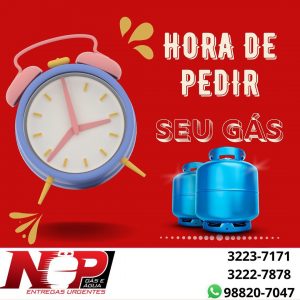 Leia mais sobre o artigo Não atrase seu almoço peça seu gás!!