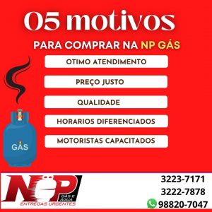 Leia mais sobre o artigo Então pensou em gás NP gás!